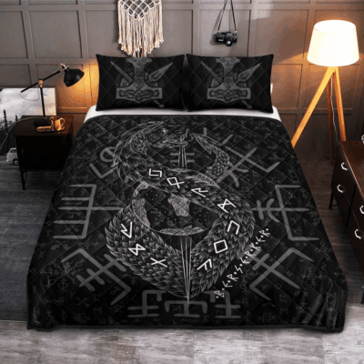 Ligerking Quilt Bed Set - VIKING QUILT BEDDING SET - JÃ–RMUNGANDR