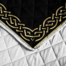 Ligerking Quilt Bed Set - ODIN'S CELTIC RAVEN ON THE BACKGROUND YGGDRASIL TREE - VIKING QUILT BEDDING SET