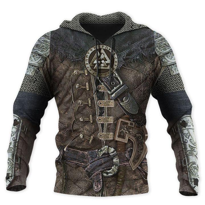 Ligerking Clothing - Warrior Armor Viking Hoodie