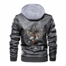 Ligerking - Viking Viking Warriors Leather Jacket A35