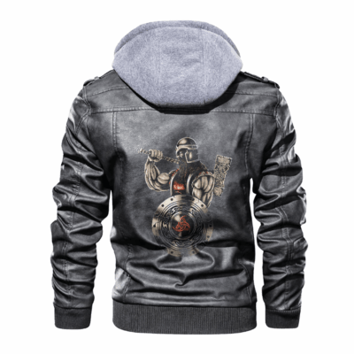 Ligerking - Viking Viking Warriors Leather Jacket A35