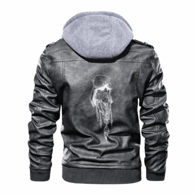 Ligerking - Viking Druid Celtic Leather Jacket A35