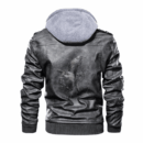 Ligerking - Viking Hugin and Munin on a Tree Branch Leather Jacket A35