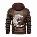 Ligerking - Viking Fenrir Leather Jacket A35