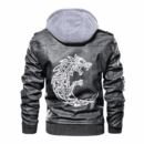 Ligerking - Viking Fenrir Leather Jacket A35