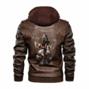 Ligerking - Viking Viking Warriors Leather Jacket A35