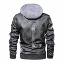 Ligerking - Viking Axes of Odin Leather Jacket A35
