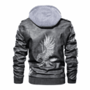 Ligerking - Viking Raven Celtic Leather Jacket A35