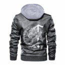 Ligerking - Viking Freyr Leather Jacket A35