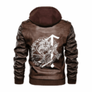 Ligerking - Viking Freyr Leather Jacket A35