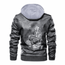 Ligerking - Viking Mjolnir Leather Jacket A35