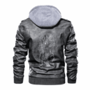 Ligerking - Viking Odin Leather Jacket A35