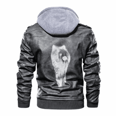 Ligerking - Viking Wolf Viking Leather Jacket A35