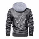 Ligerking - Viking Viking Warrior Old Leather Jacket A35