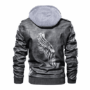 Ligerking - Viking Wing Viking Leather Jacket A35