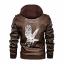 Ligerking - Viking Raven and Rose Leather Jacket A35