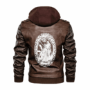 Ligerking - Viking Fenrir Ragnarok Leather Jacket A35