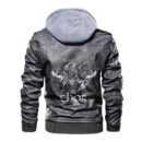 Ligerking - Viking Thor Leather Jacket A35