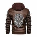 Ligerking - Viking Viking Warrior Old Leather Jacket A35