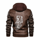Ligerking - Viking Bear Berserker Leather Jacket A35