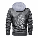 Ligerking - Viking Warrior Leather Jacket A35
