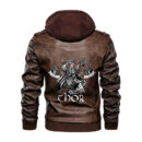 Ligerking - Viking Thor Leather Jacket A35