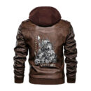 Ligerking - Viking Viking Valhalla Warriors Leather Jacket A35