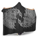 Ligerking Hooded Blanket - Raven Hugin and Munin of Asgard A35
