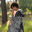 Ligerking Hooded Blanket - Raven Hugin and Munin of Asgard A35
