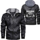 Ligerking - Berserker Viking Special Forces Leather Jackets A35