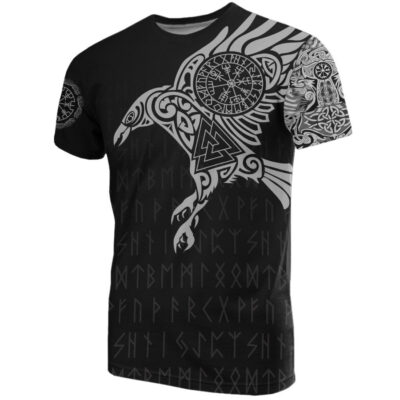 Ligerking - The Raven Of Odin Tattoo Special T-Shirt A7