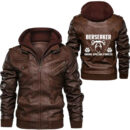 Ligerking - Berserker Viking Special Forces Leather Jackets A35