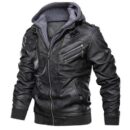 Ligerking - Vegvisir Leather Jacket A35