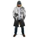 Ligerking Raven And Wolf In Pine Forest Cloak A21