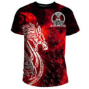 Ligerking T-Shirt - I Do Not Fear Death While My Brothers Await Me In The Halls of Valhalla A7