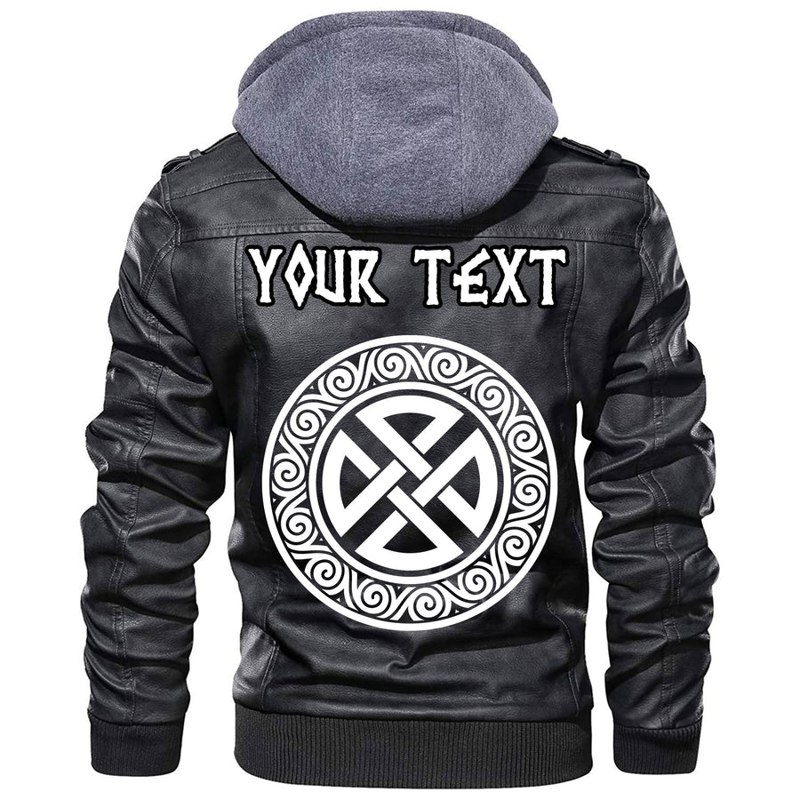 (Custom) Ligerking - Ancient Vessel ShishLogo Leather Jacket A35