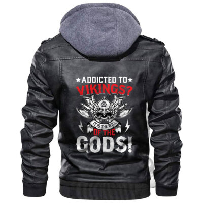 Ligerking Jacket - Addicted to Viking Leather Jacket A31