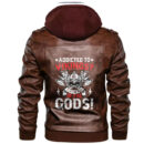 Ligerking Jacket - Addicted to Viking Leather Jacket A31