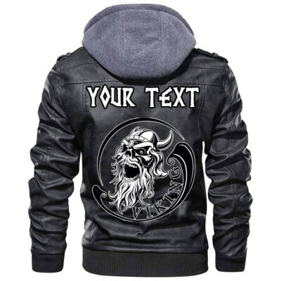 (Custom) Ligerking - Acient Pattern Leather Jacket A35