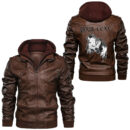 Ligerking - Warrior Nordic Leather Jacket A95