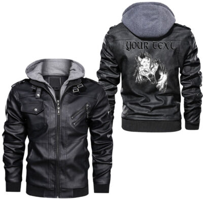 Ligerking - Warrior Nordic Leather Jacket A95