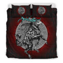 Ligerking Bedding Set, Eikthyrnir On Top Of Valhalla A7