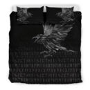 Ligerking Bedding Set - The Raven Of Odin Rune A27