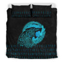Ligerking Bedding Set - Fenrir Wolf Cyan A31