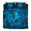 Ligerking Bedding Set - Raven Odin Celtic Cyan A31