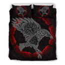 Ligerking Bedding Set, The Raven Of Odin Tattoo A7