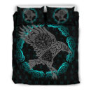 Ligerking - The Raven Of Odin Tattoo Bedding Set A7