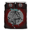 Ligerking Bedding Set, Eikthyrnir On Top Of Valhalla A7