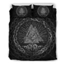 Ligerking Bedding Set, Celtic And Valknut and Tree of Life Yggrdrasil A7