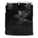 Ligerking Bedding Set - The Raven Of Odin Rune A27